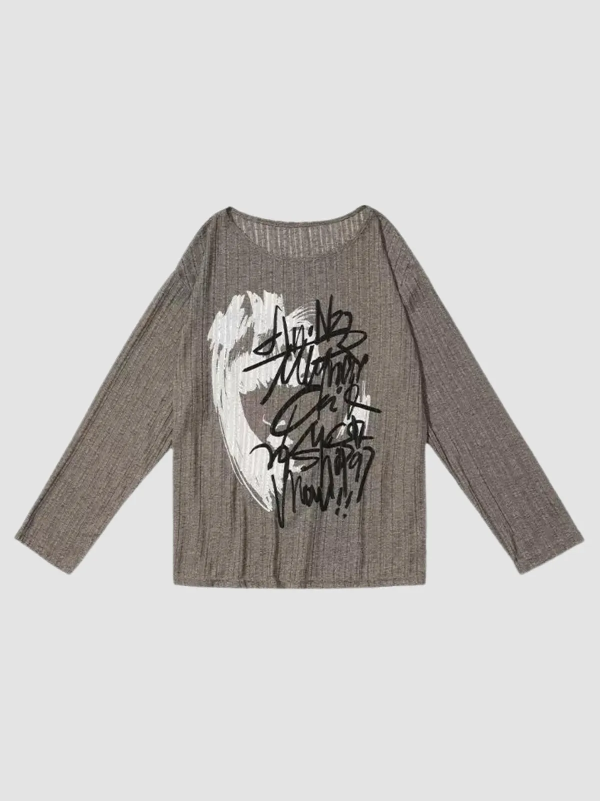 WLS Inner Layered Loose Sweater