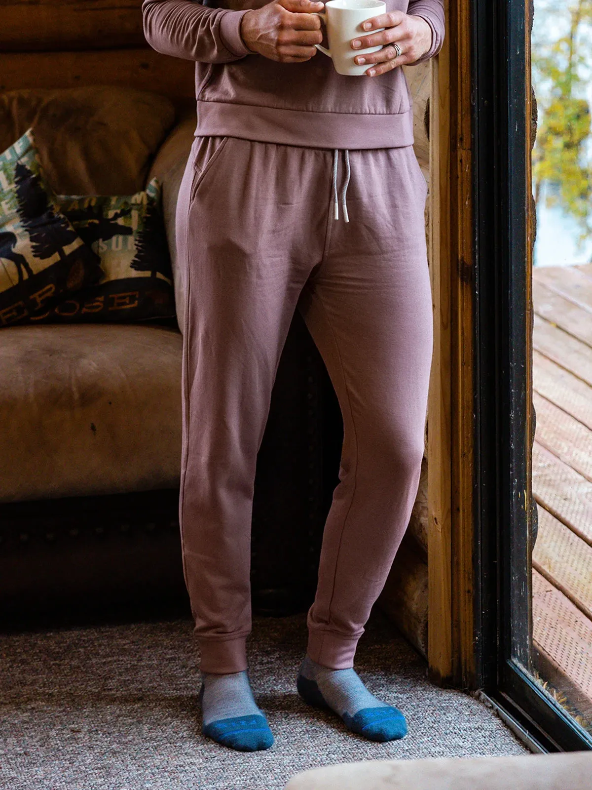 Women's Bamboo Lightweight Fleece Jogger - Fatigue