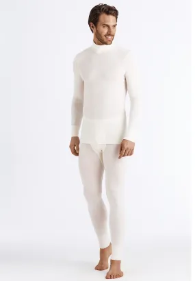 Woolen Silk M Wool and Silk Turtleneck | Cygne 73403-795