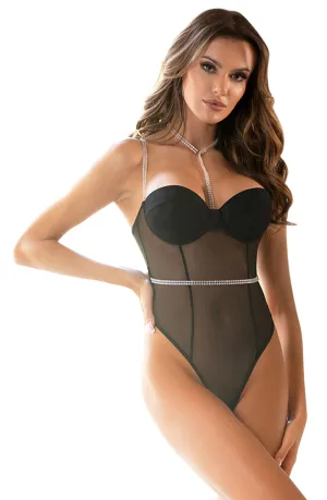 YesX YX992 Bodysuit Black