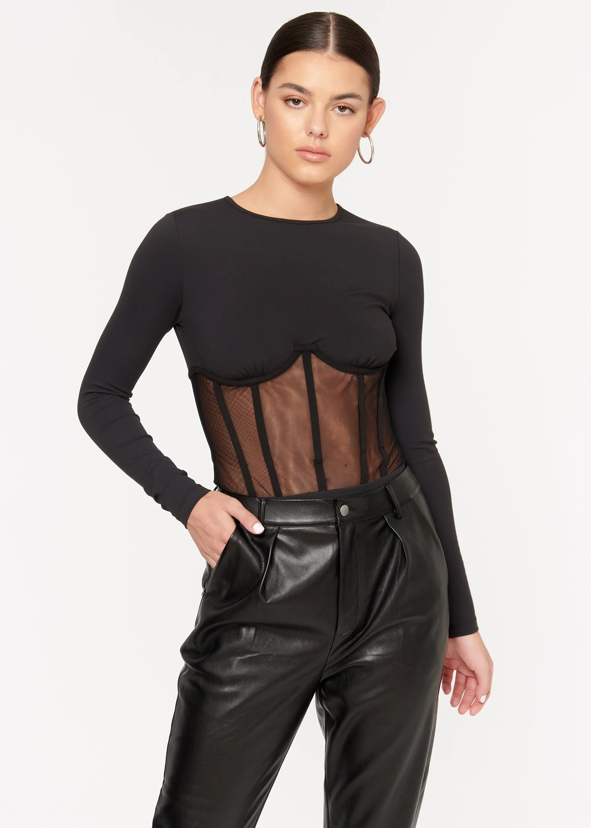 Zoma Bodysuit Black