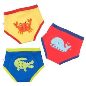 Zoocchini Organic Training Pants - Ocean Friends Boys